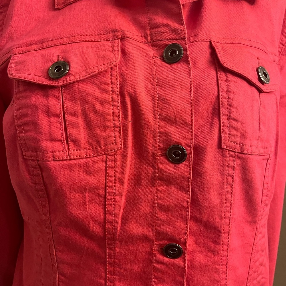 ROZ ALI ORANGE WOMEN -JACKET SIZE L - Picture 2 of 6